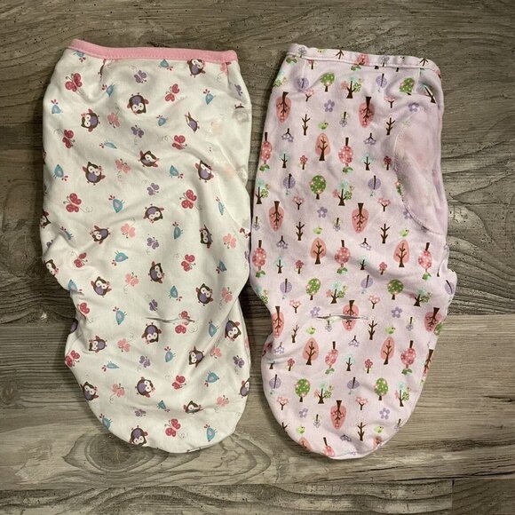 Summer Infant SwaddleMe INFANT SWADDLERS Baby Girl Sz Small/Medium Sleepsack‎ - Picture 2 of 6